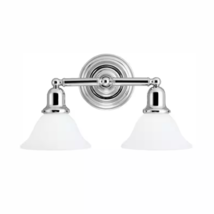 Generation Lighting 44061EN3-05 Sussex 2-Light Chrome Bath Light - £94.83 GBP