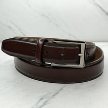 Dockers Brown Leather Top Manmade Lined Belt Size 40 Mens - £13.41 GBP
