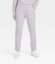 Women&#39;s All In Motion  French Terry Tapered Pants Sweatpants Lilac Purple XL ... - £7.83 GBP