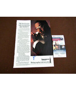 JOHN THOMPSON GEORGETOWN HOYAS HOF COACH SIGNED AUTO COLOR MAGAZINE PHOT... - $2,261.70 MXN