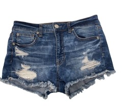 American Eagle Women&#39;s Shorts Size 6 Super Stretch Hi Rise Shortie Denim - $24.14