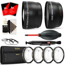 58mm Wide Angle Lens Kit for Canon EOS Rebel T6 T6i and All Canon DSLR C... - £55.94 GBP