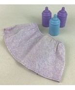 Doodle Bear Lot of 4 Replacement Bottles and Skirt Accessories Fisher Price - $277.27 MXN