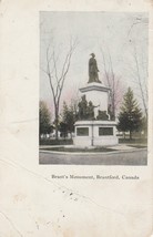 Postcard Brant&#39;s Monument Brantford Canada Divided Posted 1908 - £3.99 GBP