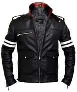Prototype Alex Mercer Men&#39;s Stylish Black Leather Jacket - Fast Ship - $136.75 CAD