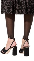 Loeffler Randall women's reed pleated twist sandals in Black Taffeta - size 6.5 - £202.86 GBP