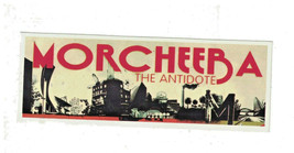 Morcheeba The Antidote album release Vinyl Sticker alternative rock - £2.33 GBP