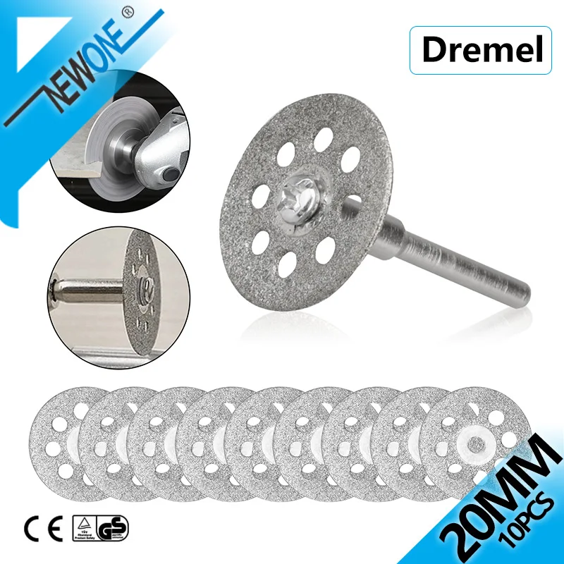 NEWONE  Cutting Wheel (22mm) 10pcs with Mandrel (m) 2pcs Saw Blades Cut ... - $3,056.56 MXN