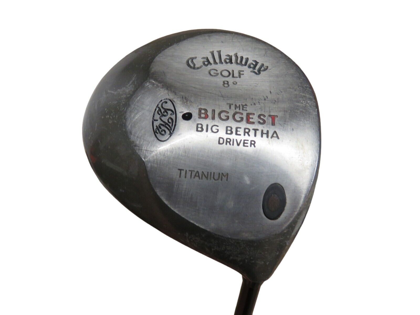 Used RH Mens Callaway The Biggest Big Bertha 8° Driver Firm Flex Graphit... - $24.70