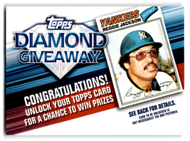 2011 Topps Diamond Giveaway #TDG-3 Reggie Jackson NM-MT Yankees ID:72209 - $1.67