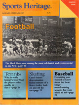 January February 1987 Sports Heritage Magazine NFL Football Black Hats C... - $91.93 MXN