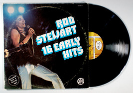Rod Stewart - 16 Early Hits (1977) Vinyl LP; Jeff Beck Group, Faces, Ste... - $16.61