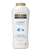 Gold Bond Ultimate Comfort with Aloe Body Powder - 100% Talc-free, 10 Oz by Chat - £19.17 GBP