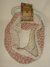 American Attitude multicolor Knit Infinity Scarf NEW - $12.86