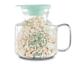 Dash Microwave Aqua Popcorn Popper for Movie Theater Style Popcorn At Ho... - £23.52 GBP