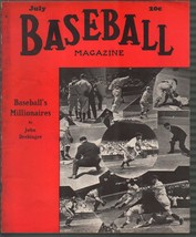 Baseball Magazine  7/1939-Babe Ruth-Lou Gehrig-HOF-MLB-pix-info-FN - £240.44 GBP