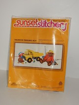 Sunset Stitchery Childhood Treasures (Boy) Embroidery Kit #2612 - £7.14 GBP