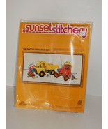 Sunset Stitchery Childhood Treasures (Boy) Embroidery Kit #2612 - £6.75 GBP