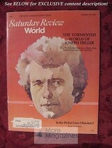 Saturday Review October 19 1974 Joseph Heller John Aldridge Lawrence Cremin - £6.67 GBP