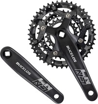 Bucklos Double/Triple 64/104 Bcd Square Taper Bike Crankset - 2X/3X Mountian - $49.94