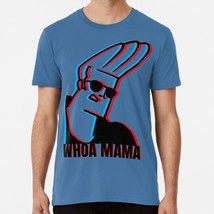 Johnny Bravo Whoa Mama Meme 3d Effect Size S to 5XL Made in the USA T-Shirt - £17.60 GBP