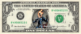 GHOST RIDER on a REAL Dollar Bill Marvel Cash Money Collectible Memorabilia Cele - £7.09 GBP