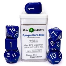 Role 4 Initiative 7-Set Opaque Blue with White with Arch&#39;d4 - £8.44 GBP
