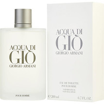 Acqua Di Gio By Giorgio Armani Edt Spray 6.7 Oz - £99.15 GBP