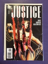 DC Comics Justice #5 Alex Ross Cheetah / Wonder Woman Cover 2006  1st Edition - $5.35