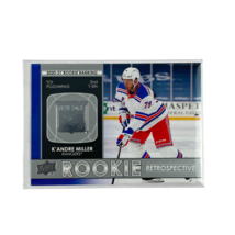 K&#39;Andre Miller Rookie 2021-22 Upper Deck Series 1 NHL Hockey Card #RR-19 - £1.55 GBP