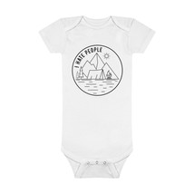 I Hate People Infant Short-Sleeve Onesie® - 100% Organic Cotton, Camping Hiking - £19.75 GBP