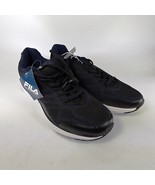 Fila Mens Startup Memory Foam 1RM00578 Black Blue Running Shoes Sneakers... - $24.74