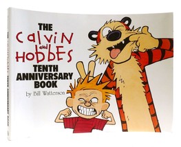 Bill Watterson The Calvin And Hobbes Tenth Anniversary Book 1st Edition 11th Pr - £54.15 GBP
