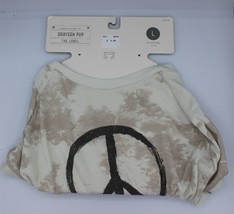 Grayson Pup - Dog Sweatshirt - Large - Peace Sign - Girth 17-22 IN - £7.60 GBP