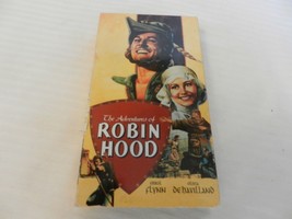 The Adventures of Robin Hood (VHS, 2000) Errol Flynn, Olivia De Haviland - £7.08 GBP