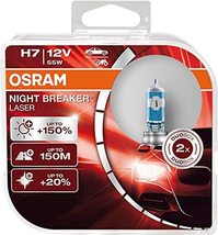 Osram H7 Night Breaker Headlight Bulbs kit For Cars - £175.85 GBP