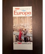 TWA Jetliner Tours of Europe 1962 Tour Guide Pamplet Brochure - $14.95