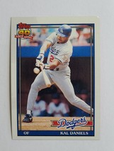 Kal Daniels - Dodgers - Topps 40 Years of Baseball - Topps 245 - 1991 - $1.99