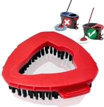 Oceda Scrub Brush Spin Mop Scrub Brush Head Compatible with O Cedar Easy... - £17.43 GBP