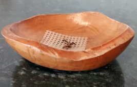 Bonsai Oval Pot 5&quot; x 4&quot; x 1.5&quot; with Drain Screen Small Shallow Brown Woo... - $749.37 MXN