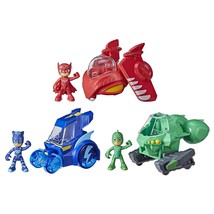 PJ Masks 3-in-1 Combiner Jet Preschool Toy, PJ Masks Toy Set with 3 Connecting P - £39.82 GBP