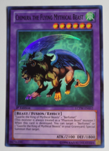 1996 Chimera The Flying Mythical Beast Yugioh Game Trading Card Foil LCYW-EN052 - $9.99