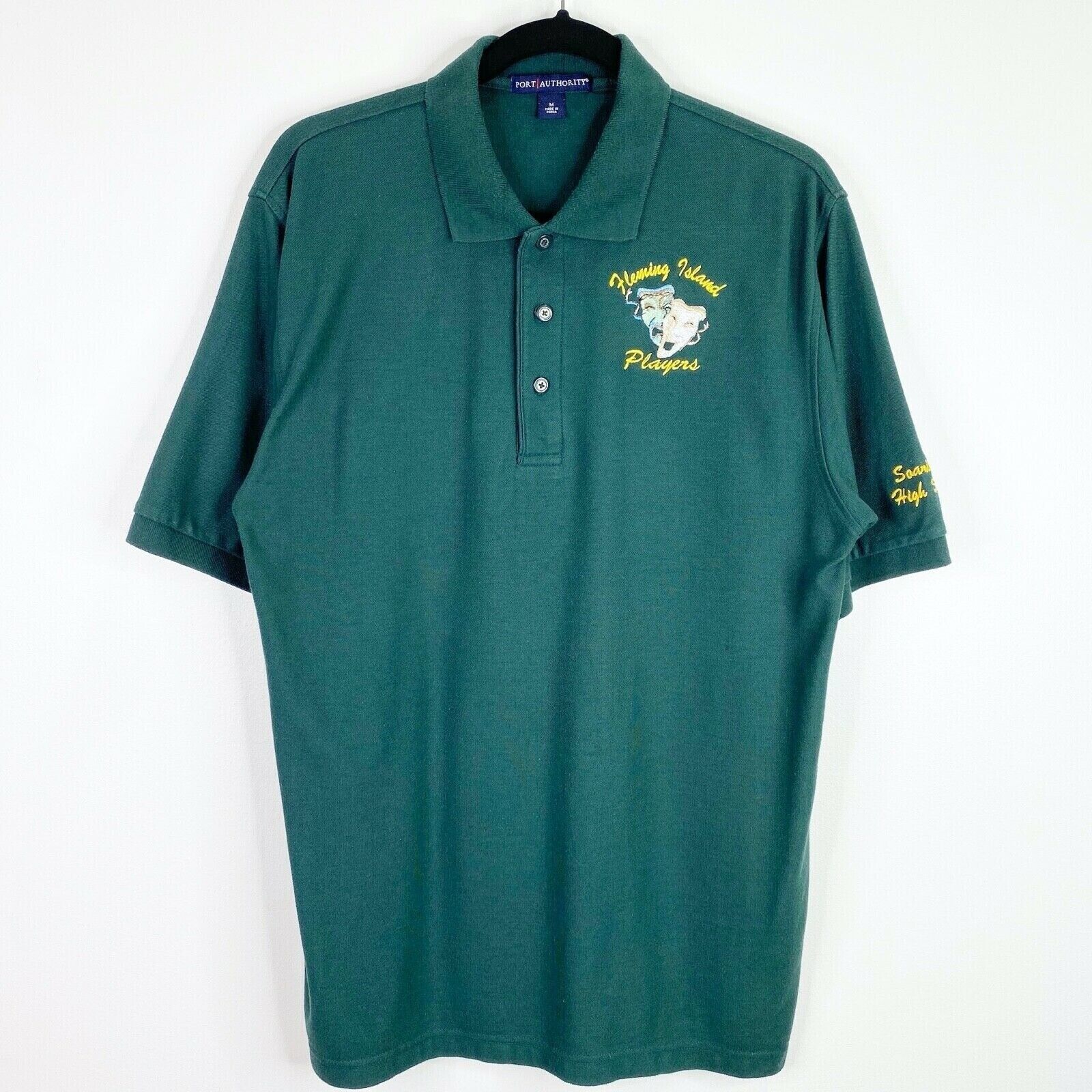 Primary image for Fleming Island Players Polo Shirt Top Size Medium M Soaring with High Standards