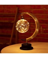 Beniky Enchanted Lunar LED Moon Lamp –Hanging Night Light with Stand, US... - €27,26 EUR