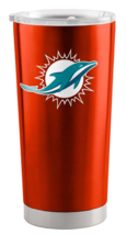 Miami Dolphins Travel Tumbler 20oz Stainless Steel - $70.99