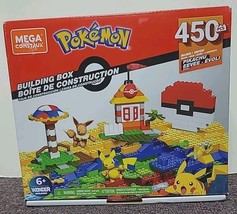 Pokemon Building Box Mega Construction Set 450 pcs. NEW &amp; SEALED 2019 - $17.57