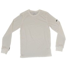 The Nike Tee  Dri Fit Long Sleeve T-Shirt Size Small White NEW - $19.75