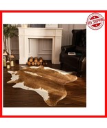 Faux Cowhide Rug - Rustic Cow Print Carpet for Living Room &amp; Bedroom - $85.38 CAD