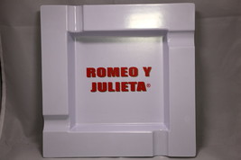Romeo y Julieta White Square 4-Finger Ashtray - $75.00