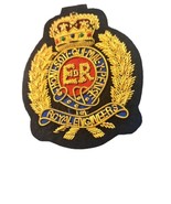 Royal Engineers Blazer Badge Hand Embroidered Bullion Wire E II R Badges... - €16,33 EUR